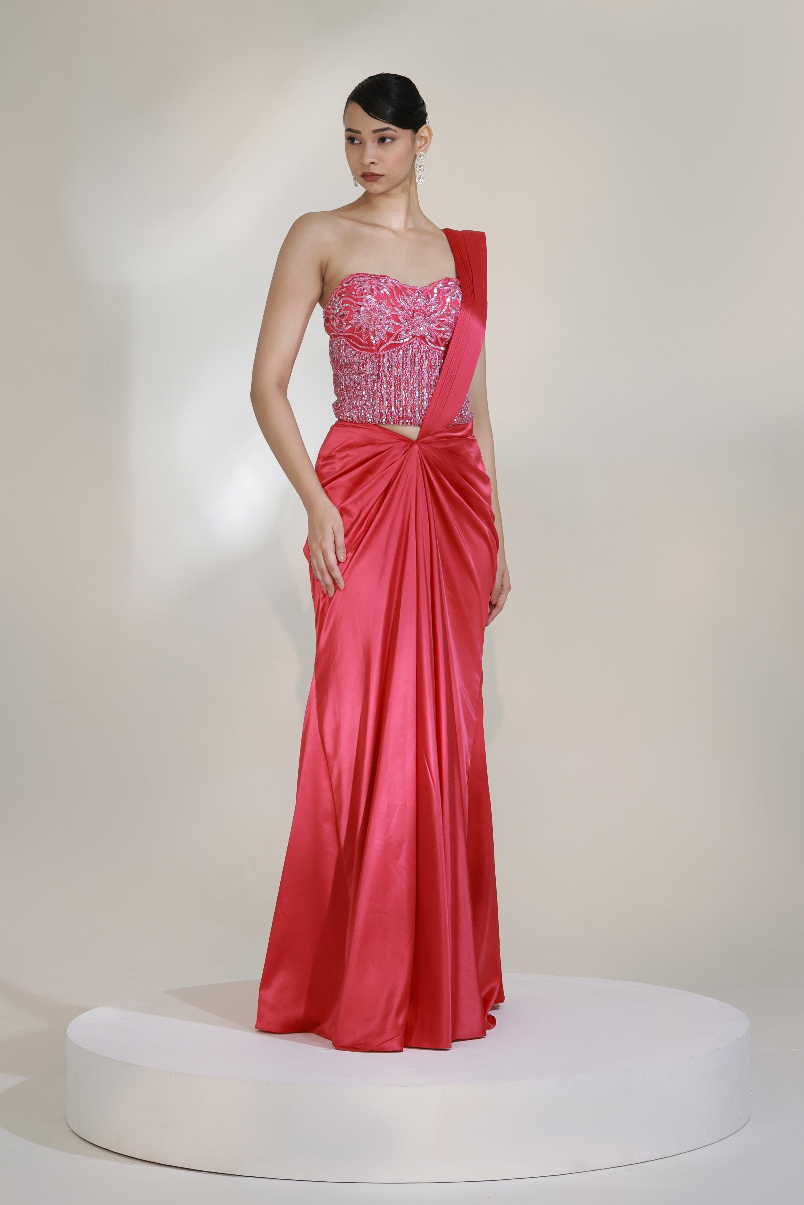 RUBY HOUR CORSET SAREE